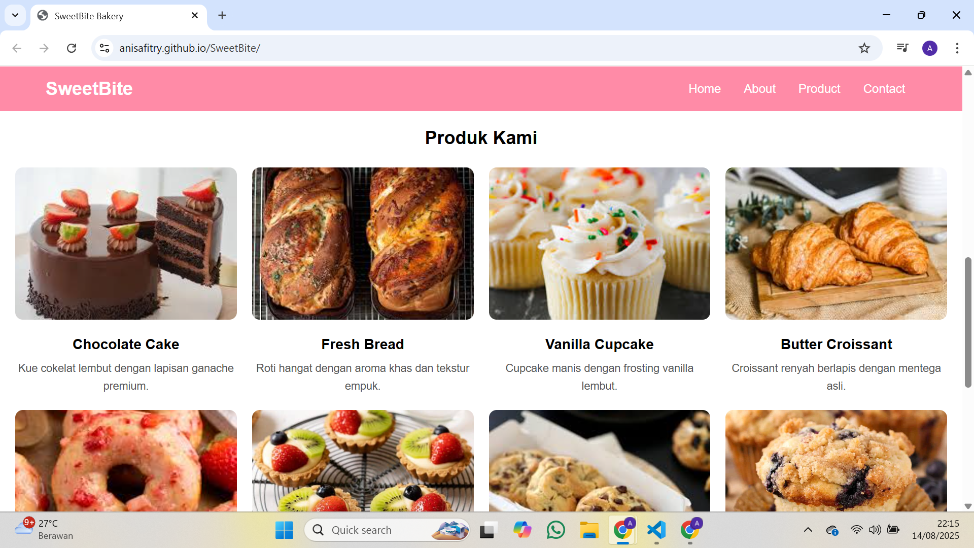 SweetBite Bakery